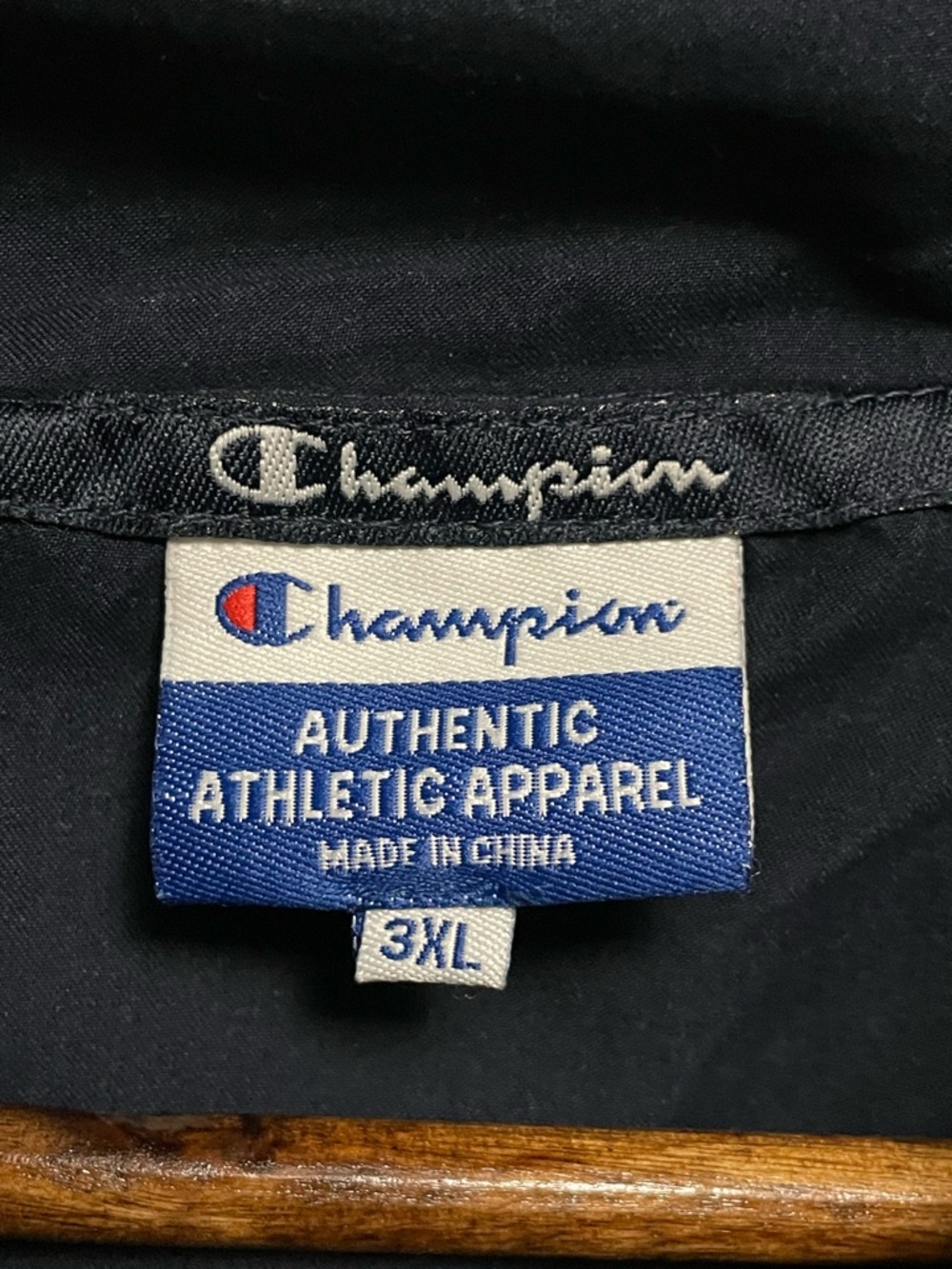 Champion Navy Green Windbreaker Vintage 90s Australian Government Men’s 3XL - Picture 8 of 15